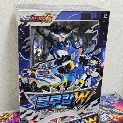 SAMG Metal Cardbot W 4-Pack Robots Bluecop W Heavy Iron W Phantom