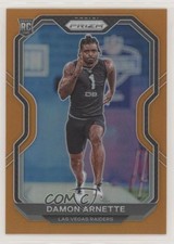 2020 Panini Prizm Rookie Orange Prizm 20/249 Damon Arnette #375 09t1