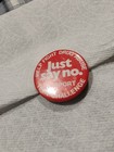 Vintage JUST SAY NO Pinback Button Help Fight Drug Abuse Teen Challenge Pin — photo 3