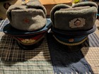large cold war Soviet, east german, Hungarian cap and hat lot — photo 1