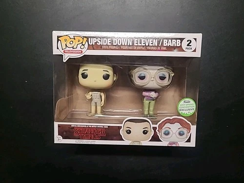Funko Pop Stranger Things Upside Down Eleven & Barb 2-Pack 2017 ECCC Exclusive