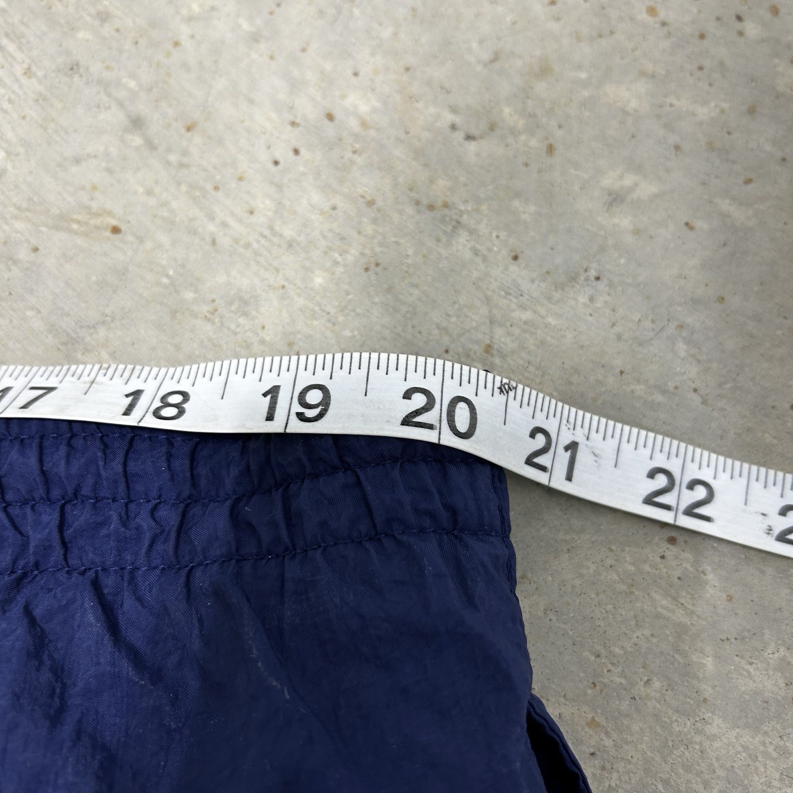 Vintage 90’s Nike Track Sweat Nylon Insulated Pants Navy Blue Size XL thumbnail 6