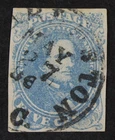 CKStamps: US Stamps Collection CSA Scott#4 Used Tiny Thin