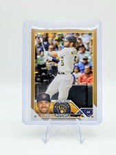 Topps 2023 Series 2 Garrett Mitchell Gold Rookie #359 Milwaukee Brewers
