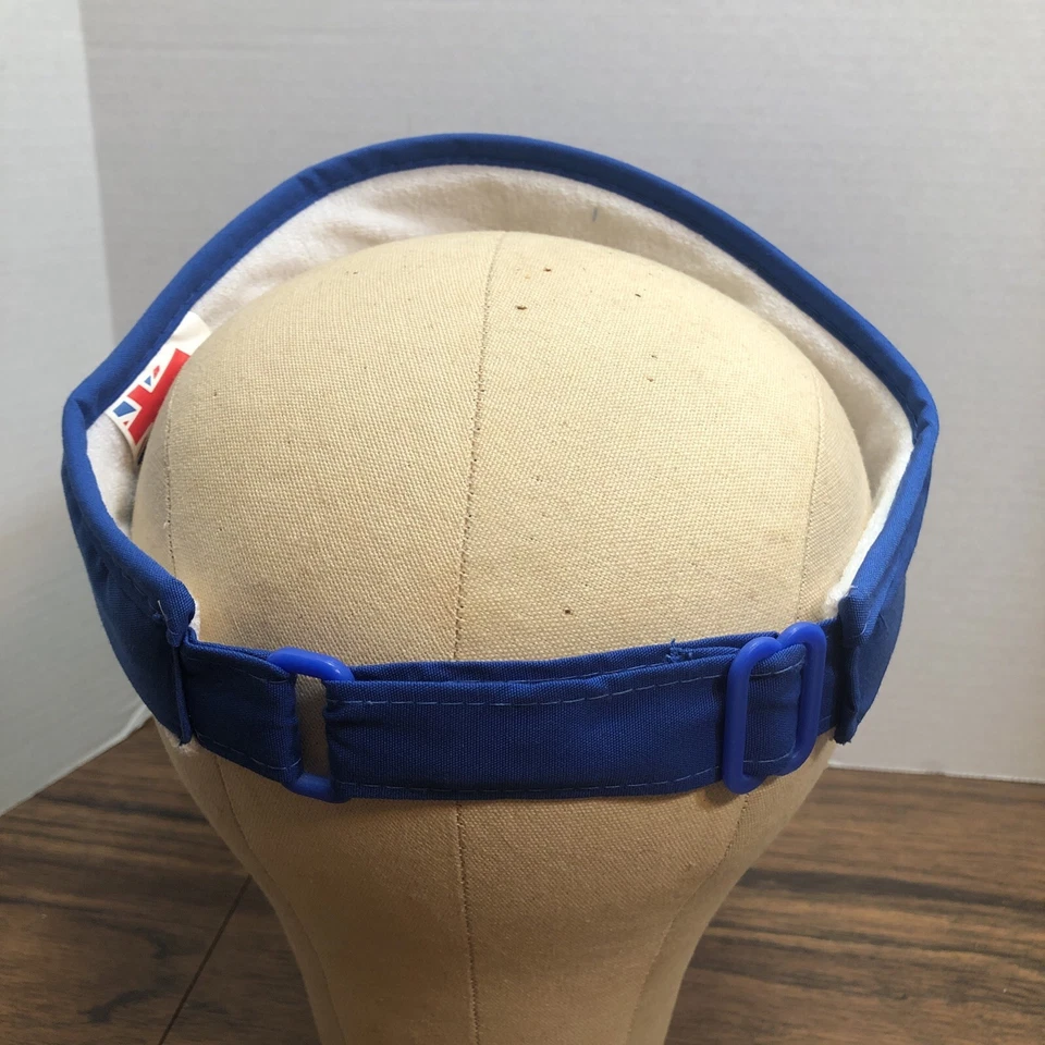 Parasol tenis Reebok vintage años 80 bandera Union Jack tela de rizo forrada para mujer OSFM Foto 4 de 4