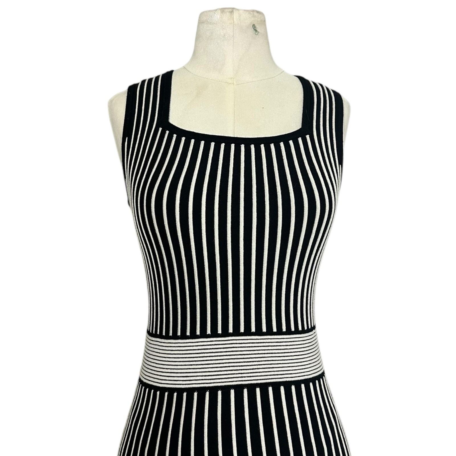 NWOT Kate Spade Ribbed Knit Retro Sweater Dress, XS $239 thumbnail 2