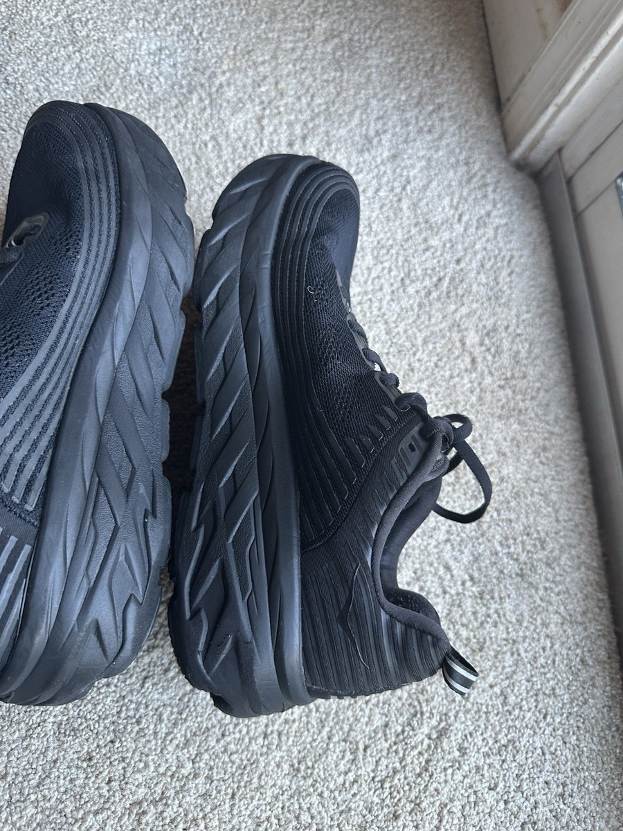 Size 8.5 - Hoka One One HOKA Bondi 6 Triple Black W | eBay