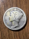 1926-D Mercury Dime - Actual Silver Coin Shown Good Shape Same Day Ship Free FM