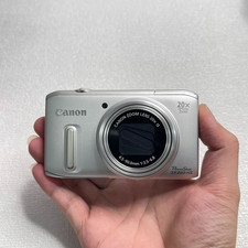 Canon PowerShot SX240 HS 12.1 MP Digital Camera 20x Optical Zoom Stylish Silver