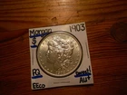 1903 Morgan Silver Dollar AU+ SO NICE!!!!! PQ!!!! SWEEEEEEEET!!!!