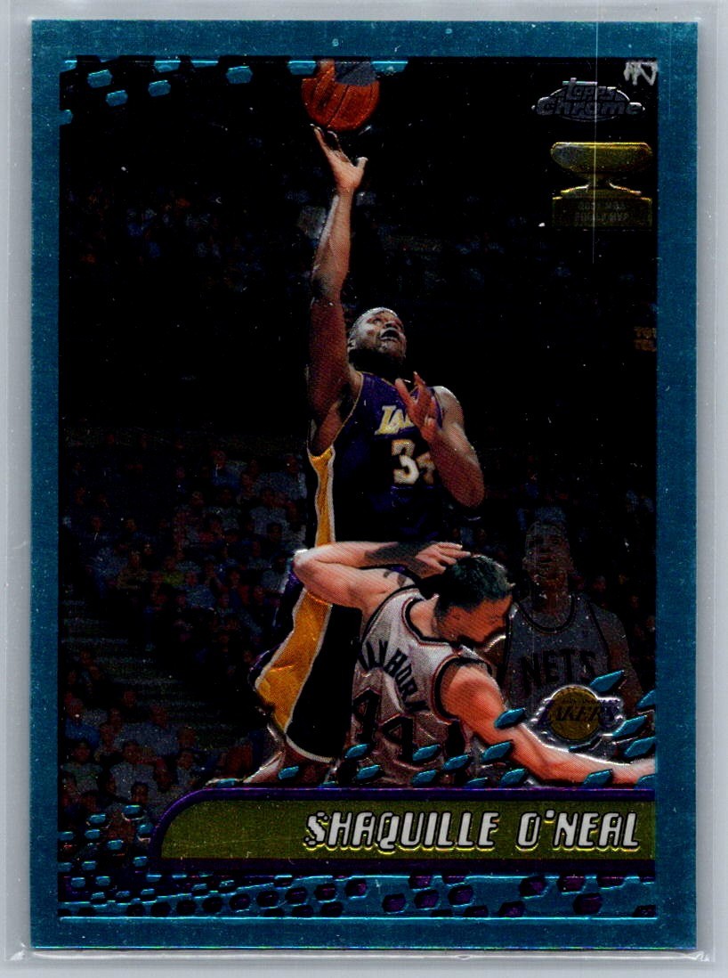 2001 Topps Chrome Shaquille O'Neal 1