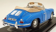 1961 PORSCHE 356 B CABRIOLET BLUE NEW IN BOX 1:18.