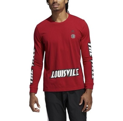 ADIDAS X ERIC EMANUEL Louisville Midnight Madness Graphic T-Shirt Medium