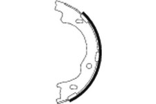 Bremsbackensatz Feststellbremse Hinterachse für HYUNDAI KIA i30 Kombi ix35