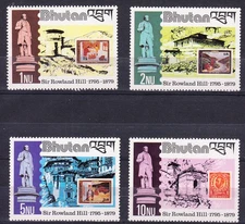 W BHUTAN 0305-308 ROWLAND HILL