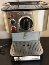 Cuisinart EM-100 1000-Watt 15-BAR Espresso Maker Stainless Steel