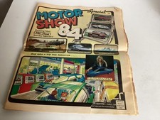 Vintage British Motor Show NEC 1984 Birmingham Evening Mail Newspaper Special