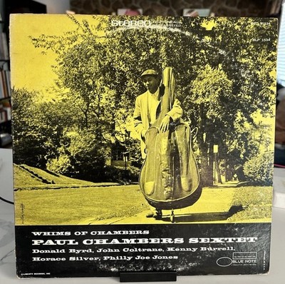 Paul Chambers Sextet ''Whims Of Chambers'' BST 81534 Blue Note Liberty  Coltrane