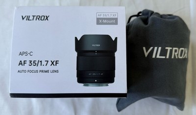 Viltrox AF 35mm F1.7 APS-C Large Aperture Auto Focus Prime Lens for Fuji X Mount