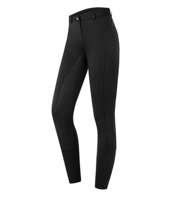 E.L.T Schwarz D38 Reithose Essential Silikon