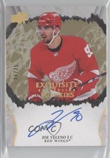 2021 Ice Exquisite Collection Rookie Signatures Gold 16/25 Joe Veleno Auto 2o7