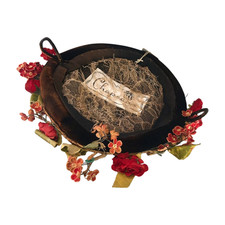 Old 'Chapeaux' Floral Hat