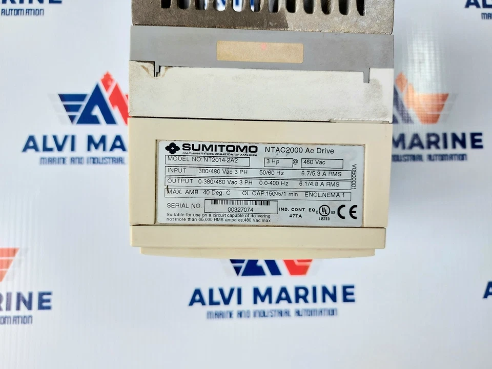 Sumitomo Machinery ntac2000ac Drive nt2014-2a2 - Image 3 of 4