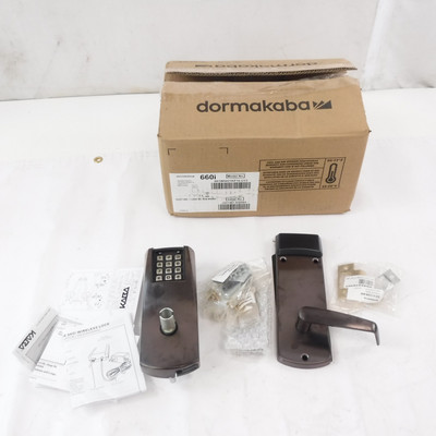 Dormakaba Oil Rubbed Bronze Oracode 660i Electronic Keyless