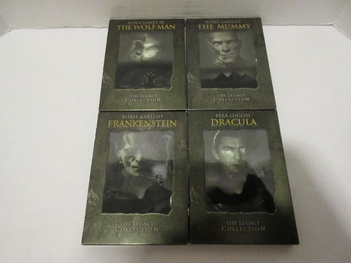 The Legacy Collection DVD Lot 4 wie neu Frankenstein, Dracula, Mumie, Wolfsmensch