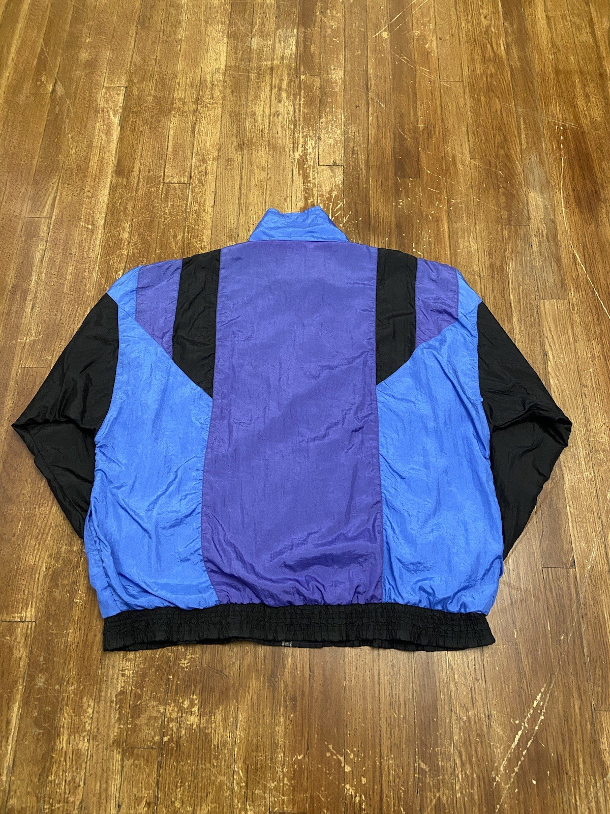 VTG 90s Full Zip Multicolor Patterned Windbreaker… - image 7