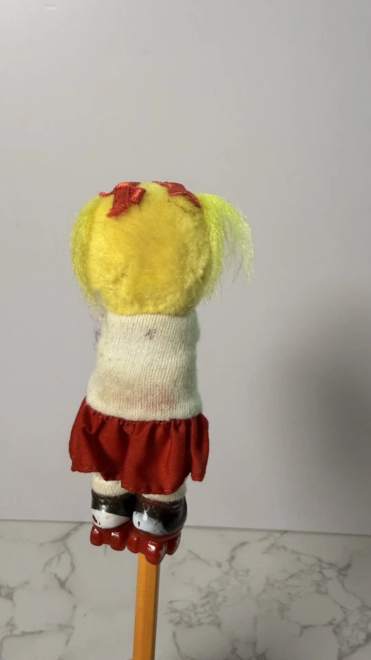 Get Along Gang DOTTY Perro Lápiz Abrazador Clip-On, 1984 American Greetings Foto 2 de 4