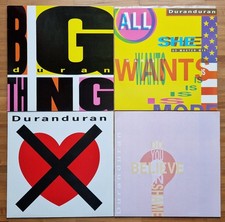 DURAN DURAN | Big Thing LP + 3× 12" Don’t Want Your Love All She Shame? 1988-89