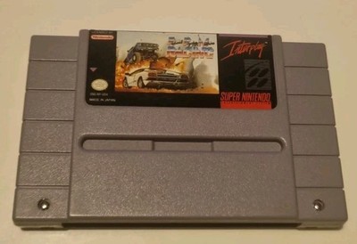 NINENDO SUPER SNES - RADICAL PSYCHO MACHINE RACING USA 1991
