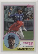 2018 Topps Silver Pack 1983 Topps Design Chrome Series 2 Robinson Cano #72 9gy