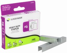 1000-Pack #6 Heavy-Duty 1/2-Inch Staple - 11012