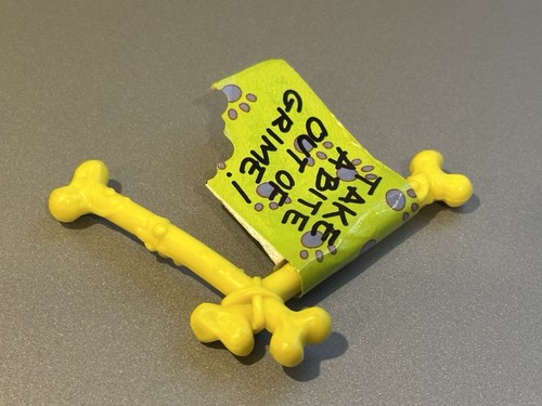 Toxic Crusaders Junkyard Flag Accessory 1991 Playmates - 第 2/3 張圖片