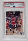 1991 Upper Deck Basketball Card #44 MICHAEL JORDAN Bulls Graded PSA 8 NM-MT READ