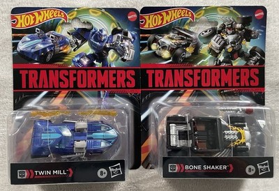 New Transformers x Hot Wheels Twin Mill & Bone Shaker Target Exclusive (Read)