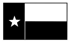 Texas State Flag Pick Size/Color Vinyl Transfer Sticker Decal for Laptop/Ca...