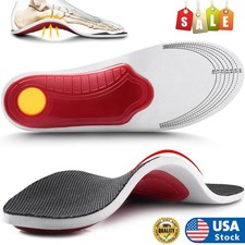 High Arch Support Shoe Insoles Inserts for Flat Feet, Orthotic Insoles High Arch