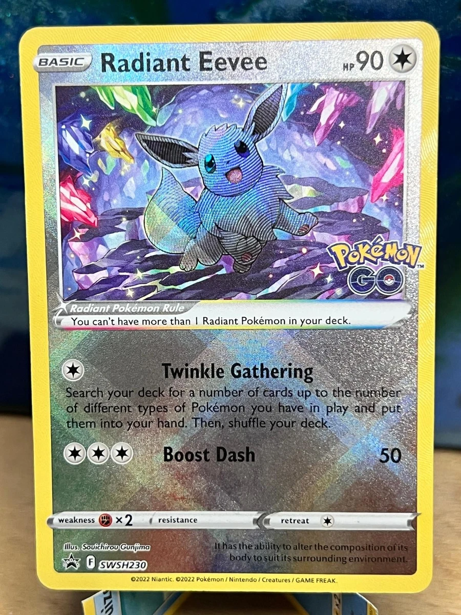 Radiant Eevee Pokémon TCG Cards for sale | eBay