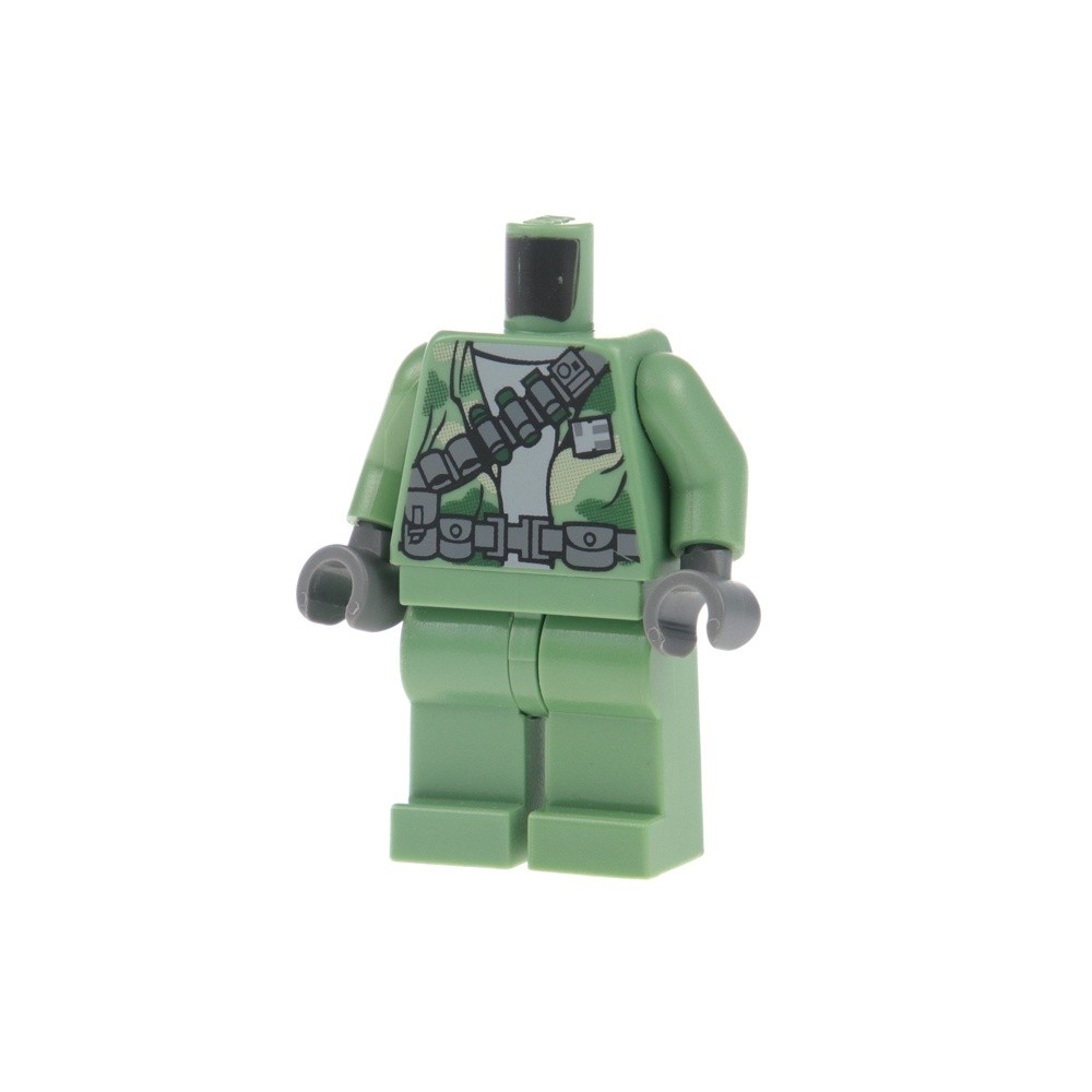 1X Lego Torso Legs Minifigure SW Endor Rebel Commando SW0239 970C00 973PB0582C01