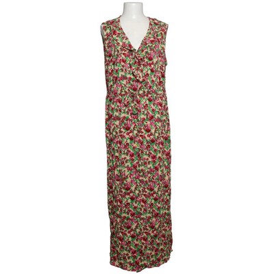 Ichi, Kleid, Größe: 2XL, Beige/Mehrfarbig, Blumen, Damen #FYn