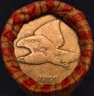 Lincoln Wheat Penny Roll 50 PDS ~1858 Flying Eagle Indian Head/1909VDB-AU+~ Ends