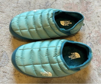 The North Face ThermoBall Traction V Men’s Sz 10 Blue Green Mules Slippers Shoes Men main image 3
