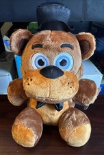 Five Nights At Freddy's FNAF Classic Freddy Plush 8  GITD Eyes Jazwares Toy NWT