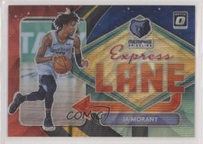 2020-21 Panini Donruss Optic Express Lane Red Wave Prizm Ja Morant #1 0w30