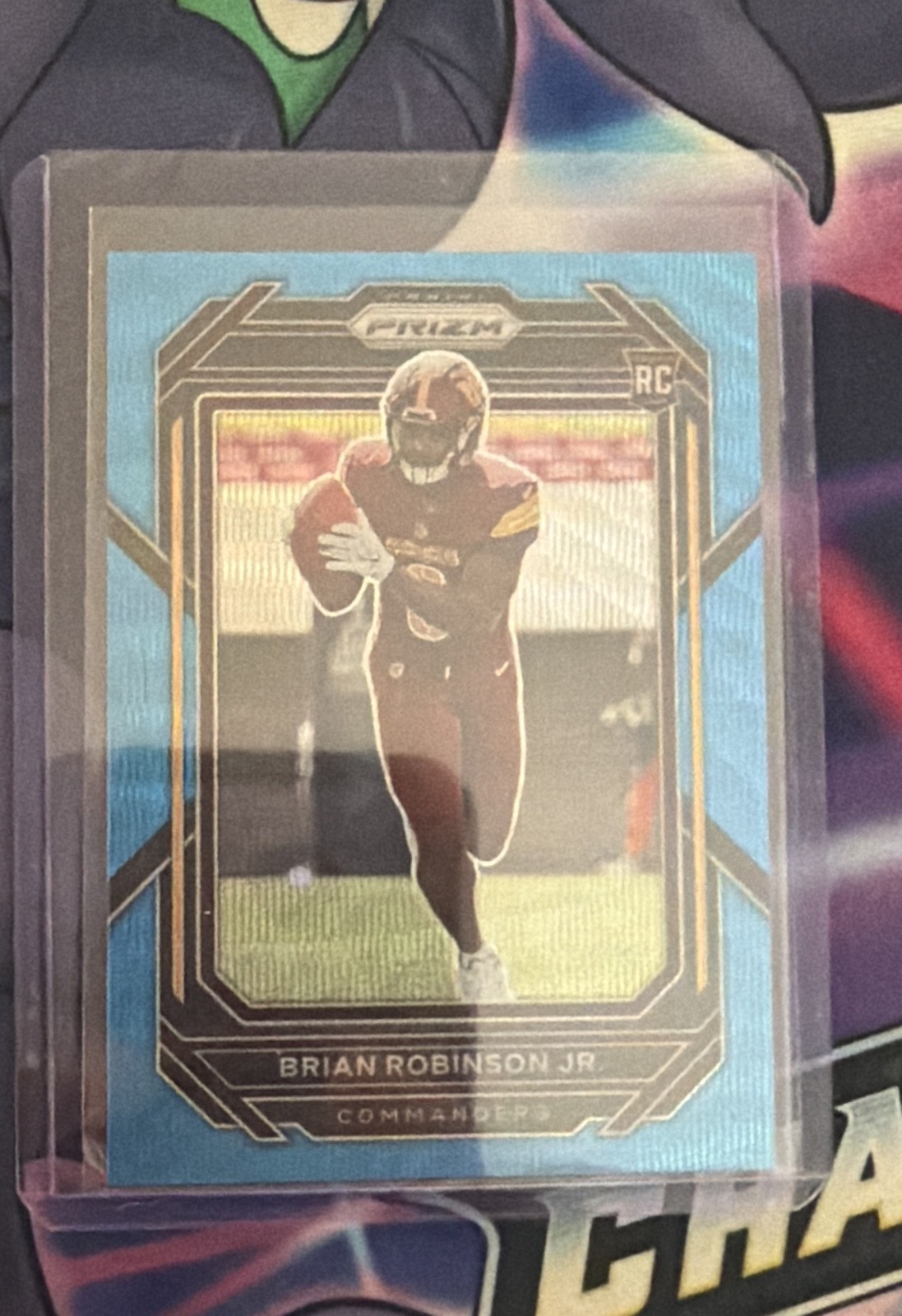 Brian Robinson Jr. Panini Prizm #321 Blue Wave