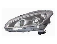 LED-SCHEINWERFER Links FÜR Peugeot 208 2015-2019 Mit Schwarzem Rahmen