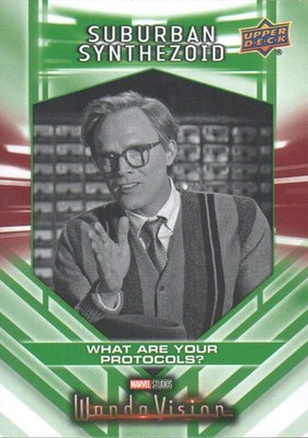 2022 UD WandaVision Trading Cards Suburban Synthezoid: Pick From List
